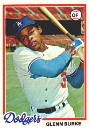1978 Topps Baseball Cards      562     Glenn Burke RC
